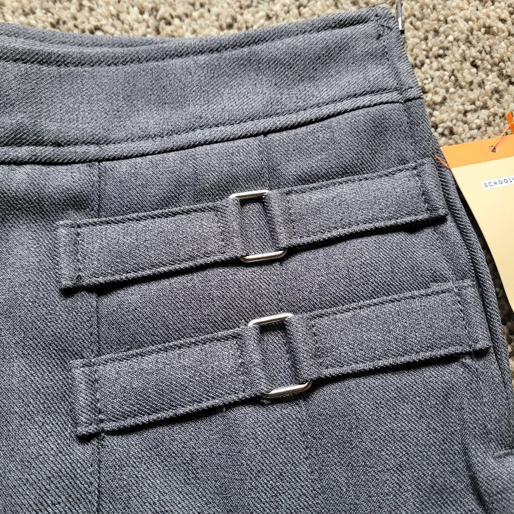 NWT French Toast Girls Skirt 8 Gray Pleated School Wear Collegiate SX9103-J-8